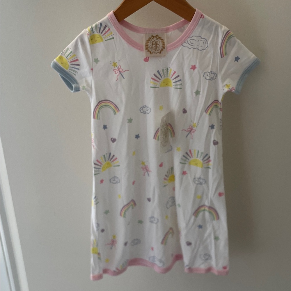 Colorful Rainbow Print Dress TBBC NWT size 4T
